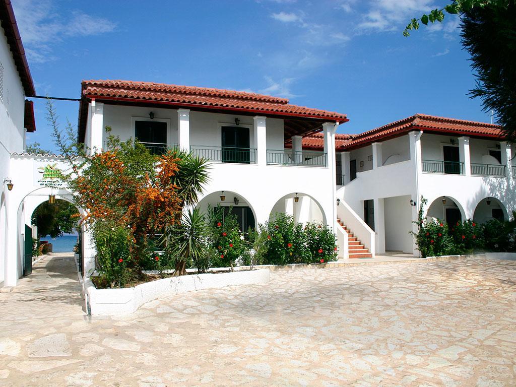 Akti Panela Beach Hotel Kávos Exterior foto