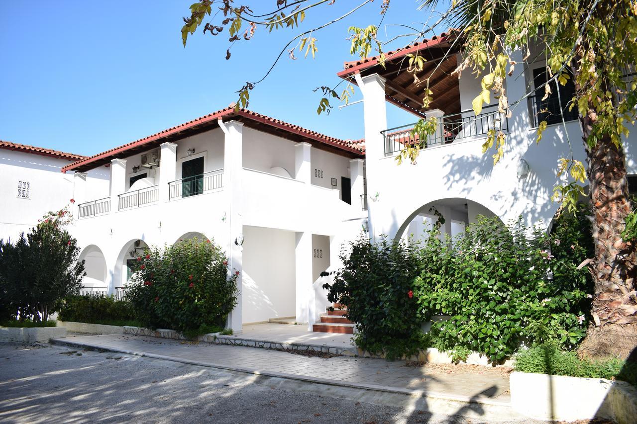 Akti Panela Beach Hotel Kávos Exterior foto
