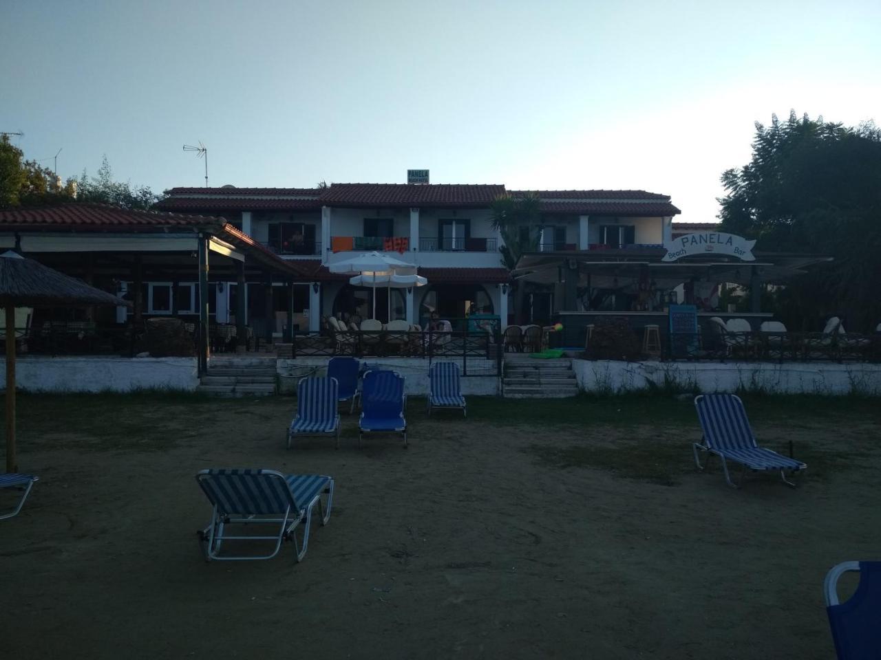 Akti Panela Beach Hotel Kávos Exterior foto