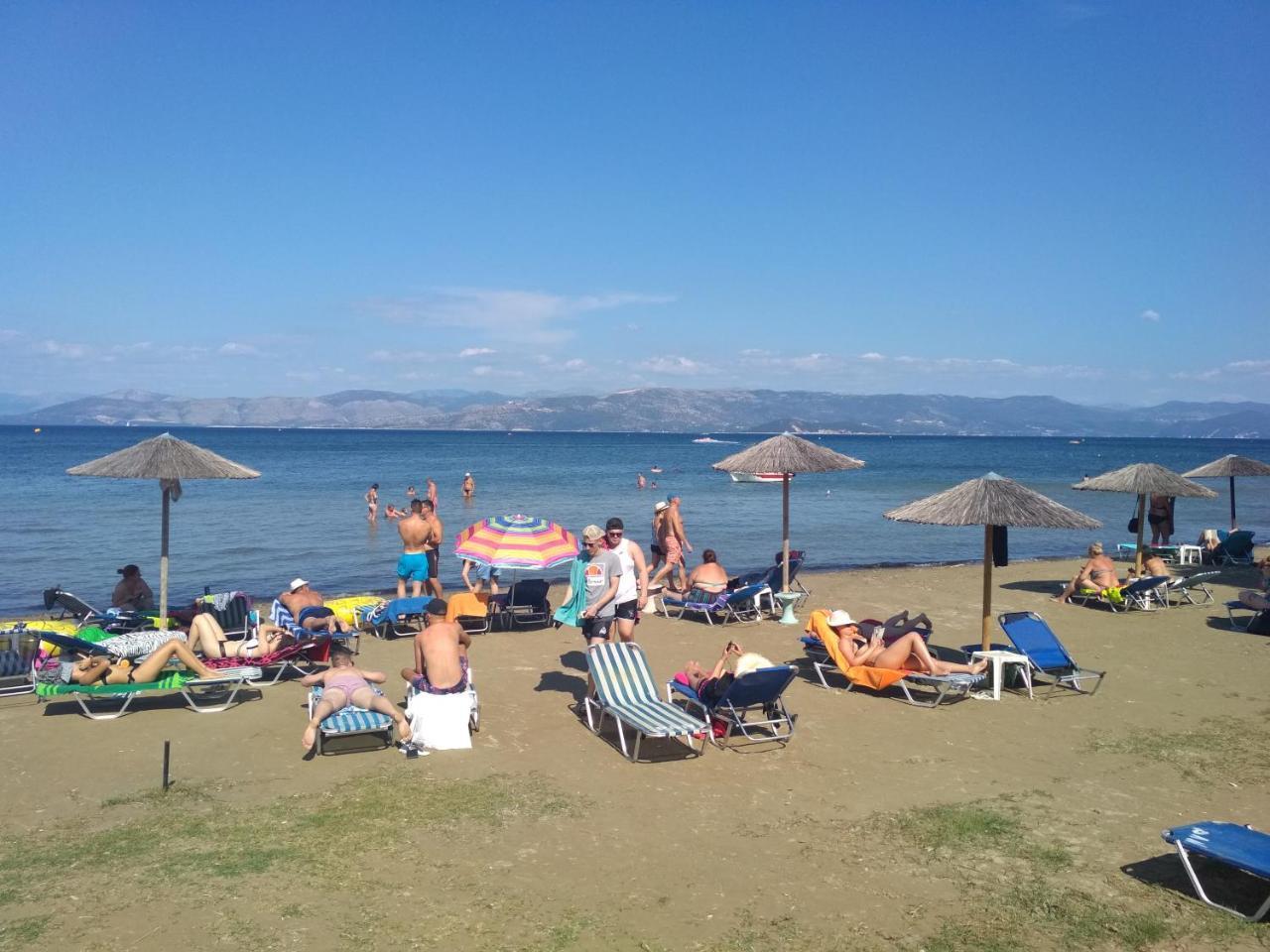 Akti Panela Beach Hotel Kávos Exterior foto