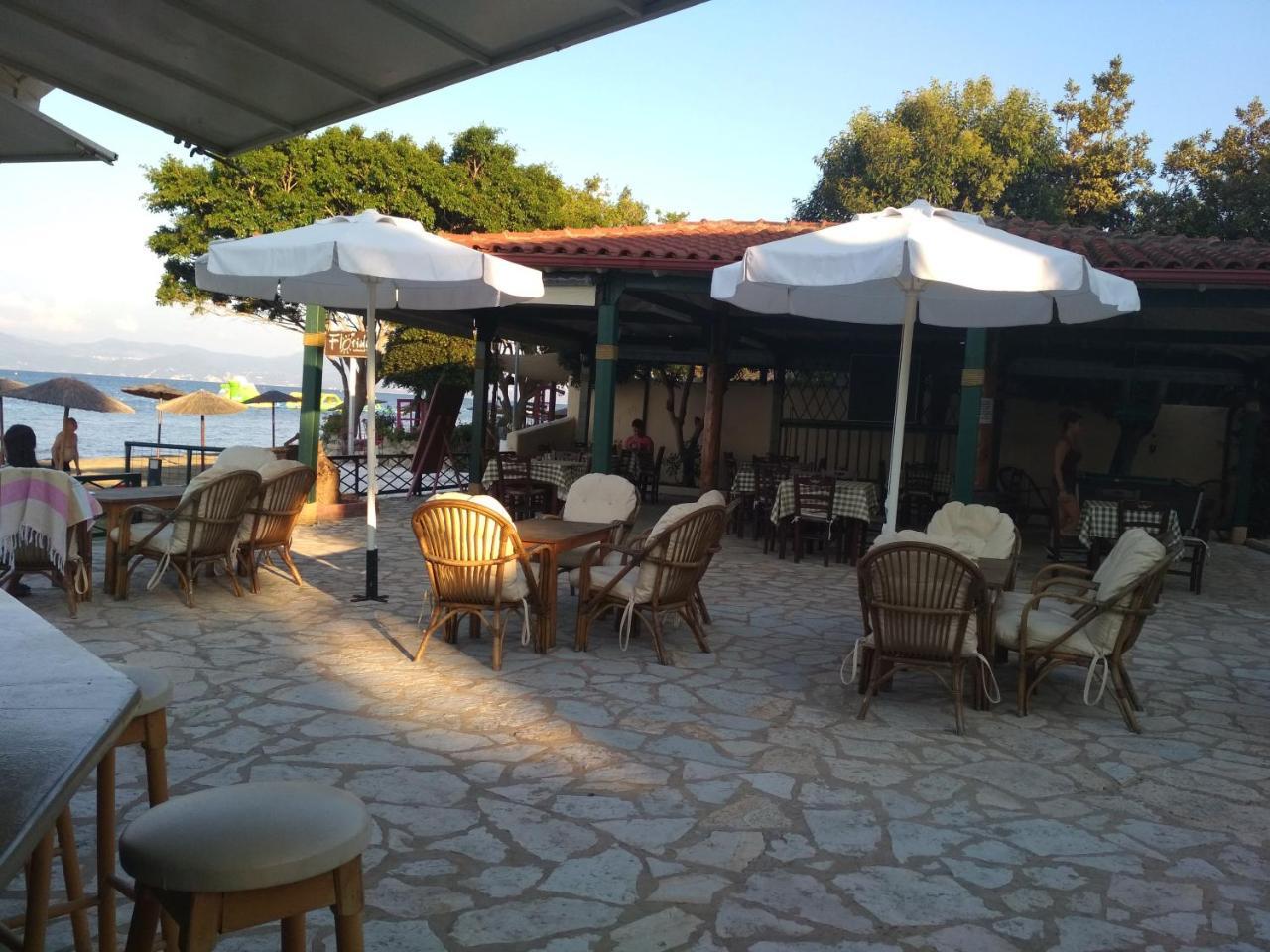 Akti Panela Beach Hotel Kávos Exterior foto