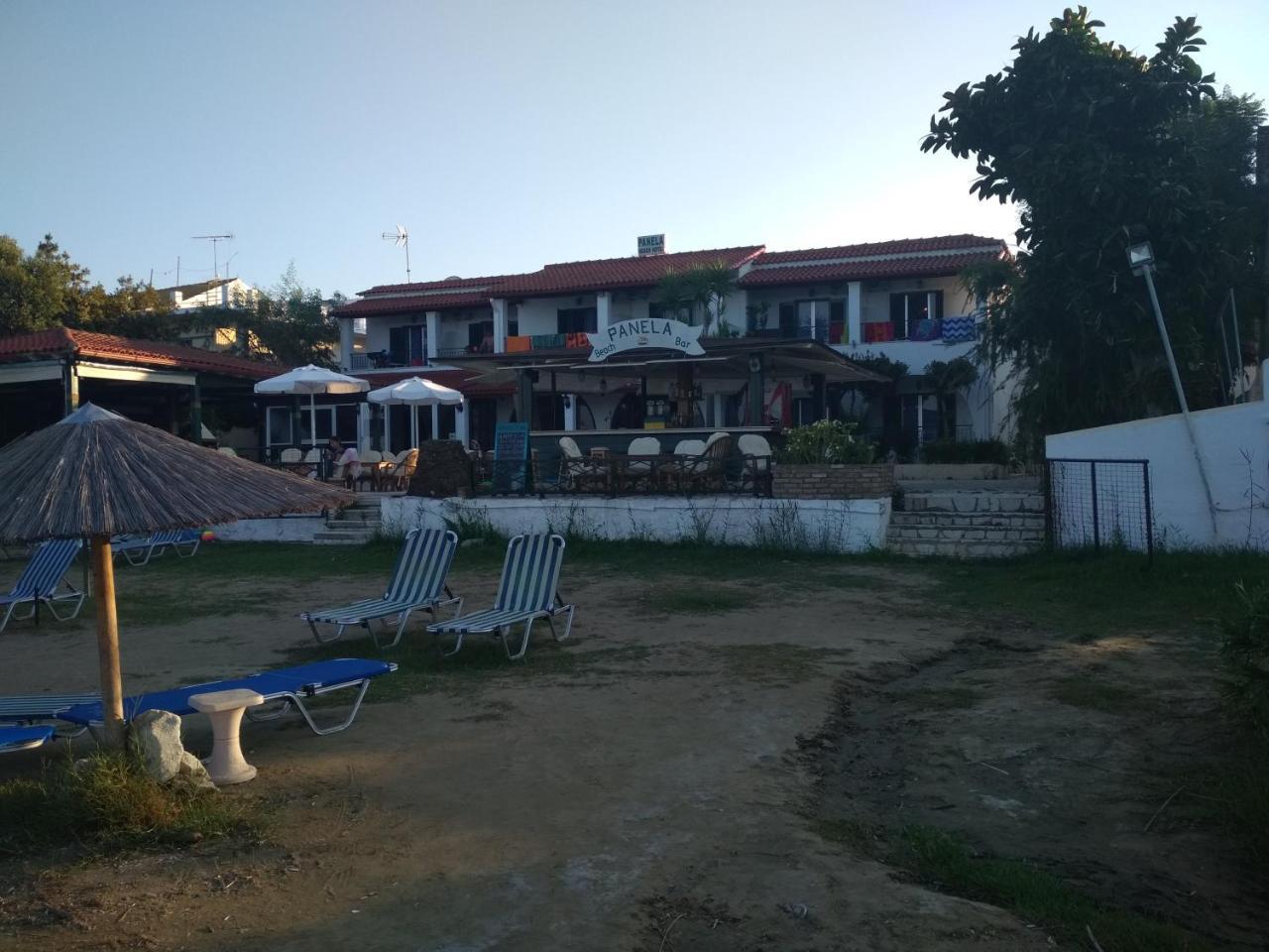 Akti Panela Beach Hotel Kávos Exterior foto