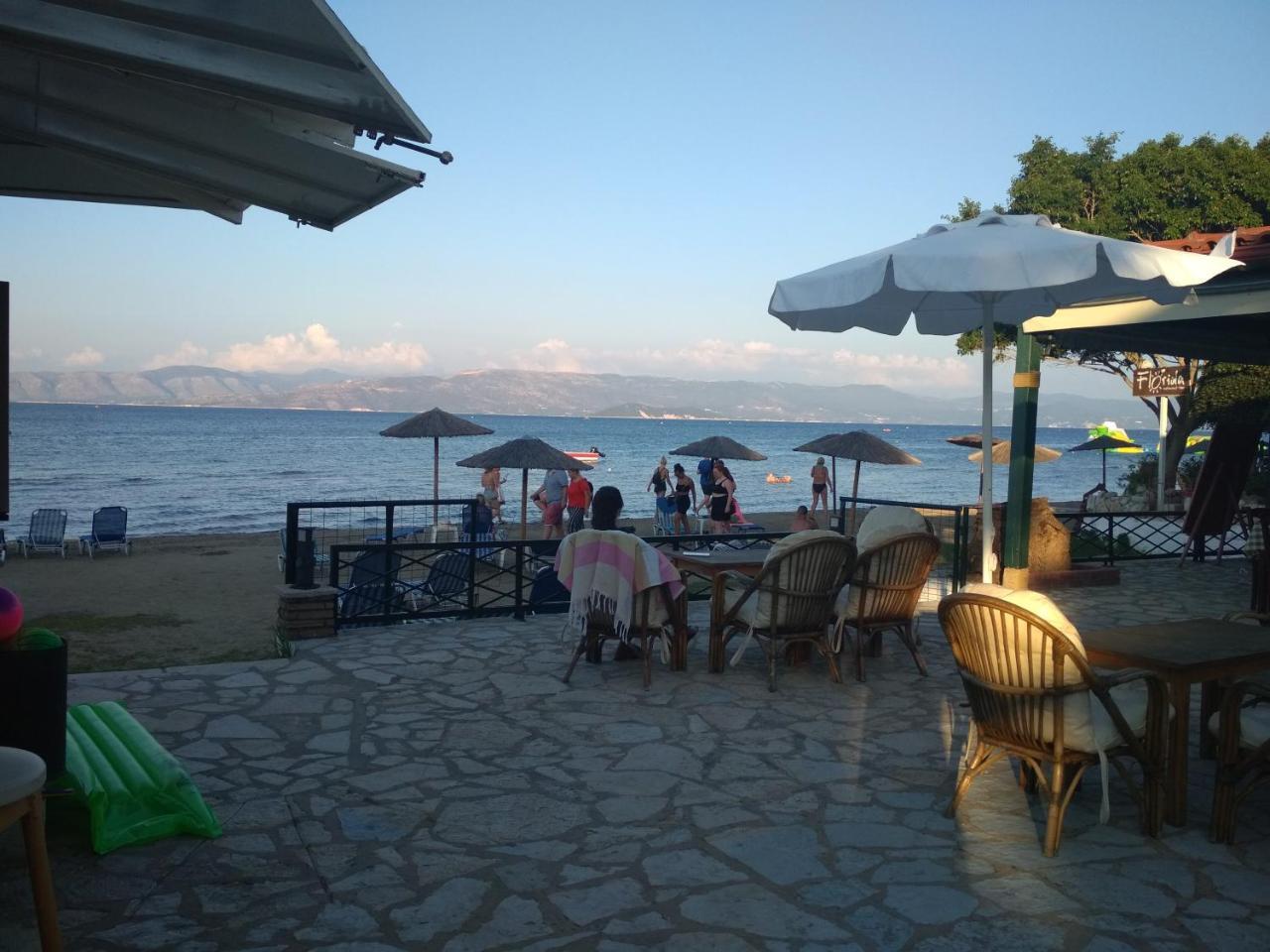 Akti Panela Beach Hotel Kávos Exterior foto