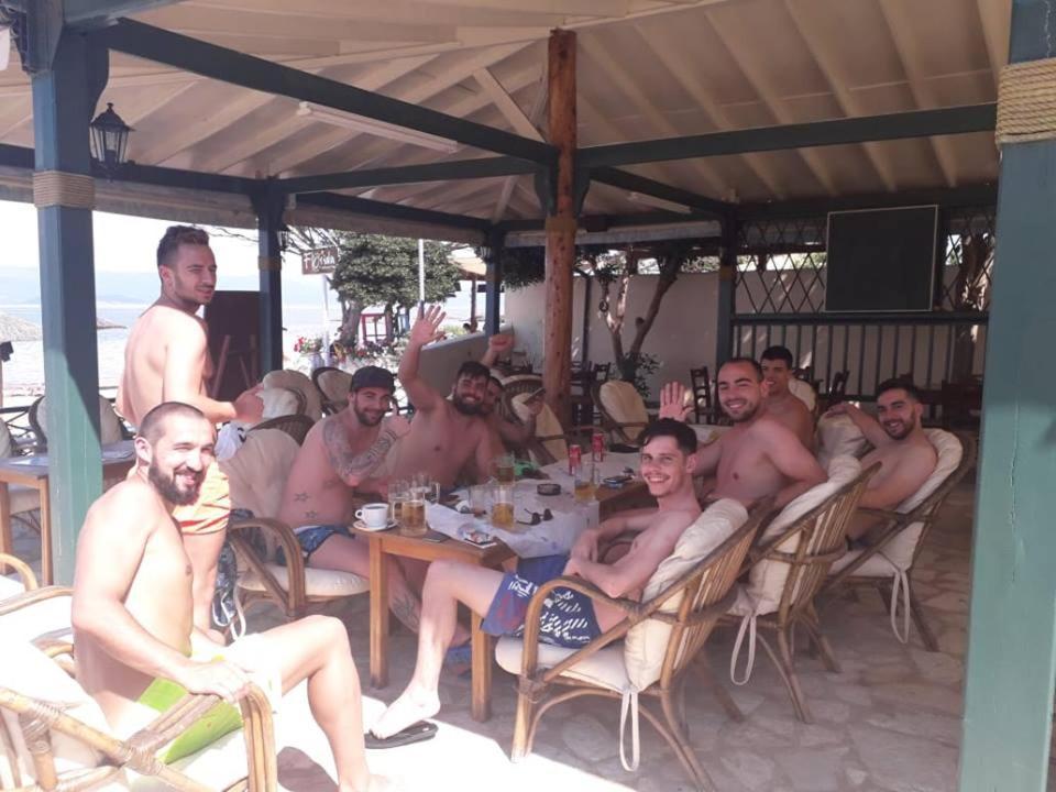 Akti Panela Beach Hotel Kávos Exterior foto